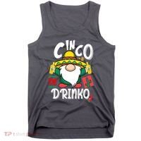 Cinco De Drinko Gnome Tank Top thumb 0