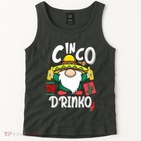 Cinco De Drinko Gnome Tank Top thumb 2