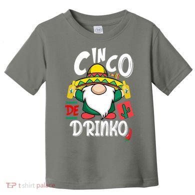 Cinco De Drinko Gnome Toddler T-Shirt
