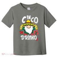 Cinco De Drinko Gnome Toddler T-Shirt thumb 0