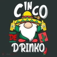 Cinco De Drinko Gnome Women's Long Sleeve Shirt thumb 2