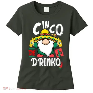 Cinco De Drinko Gnome Women's T-Shirt