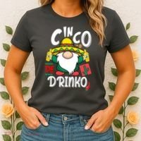 Cinco De Drinko Gnome Women's T-Shirt thumb 2