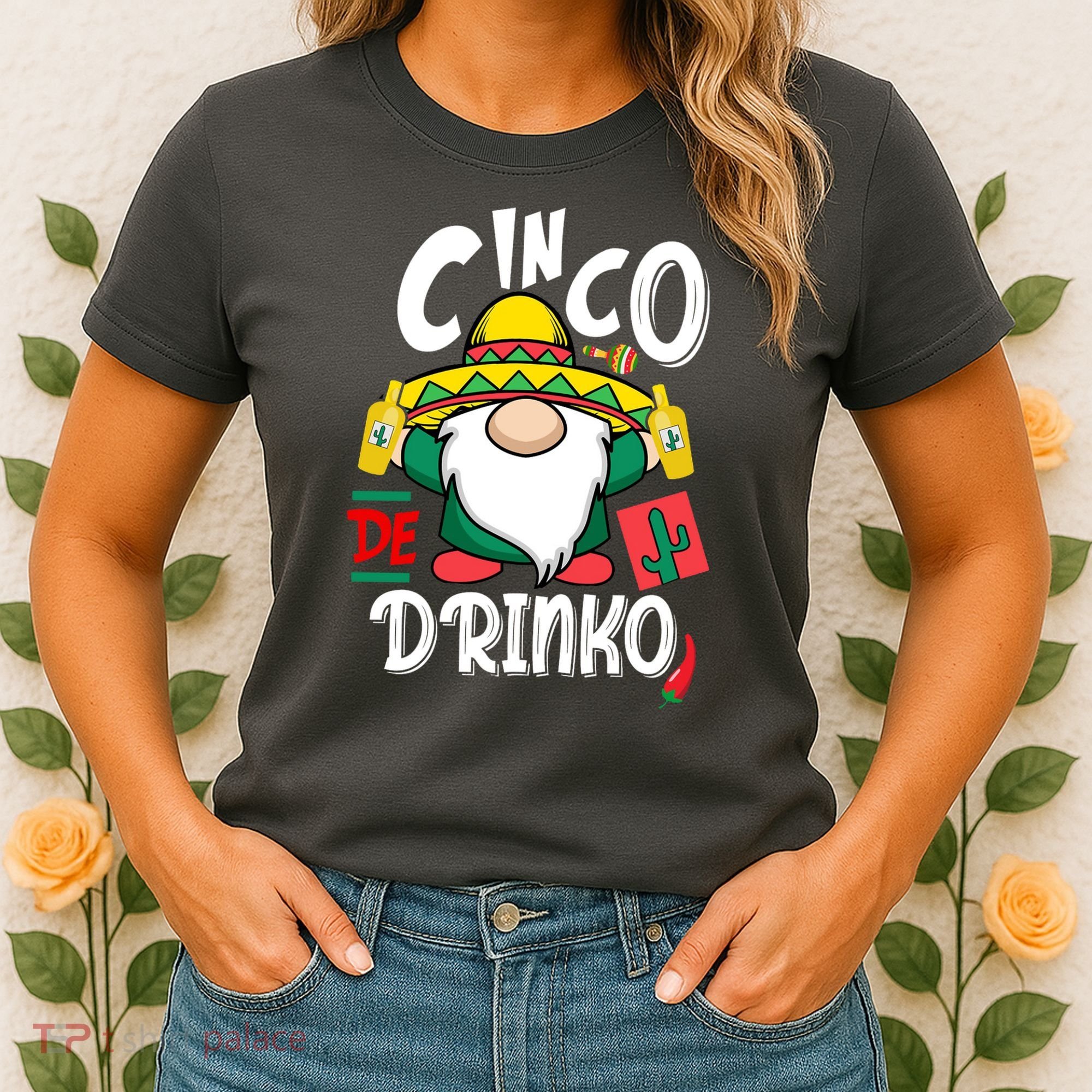 Cinco De Drinko Gnome Women's T-Shirt