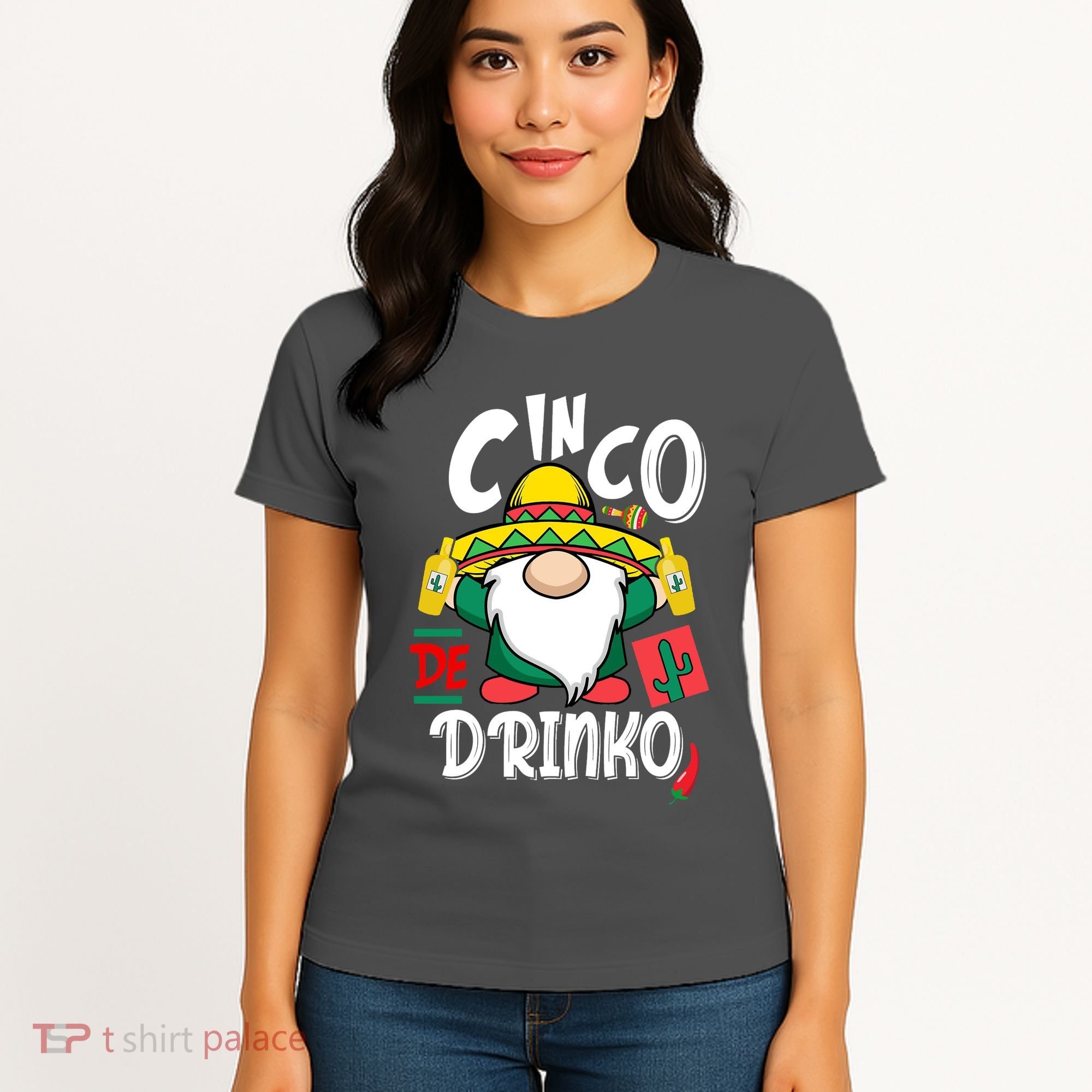 Cinco De Drinko Gnome Women's T-Shirt