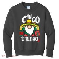 Cinco De Drinko Gnome Kids Sweatshirt thumb 0