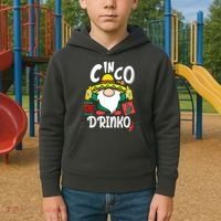 Cinco De Drinko Gnome Kids Hoodie thumb 2