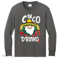 Cinco De Drinko Gnome Kids Long Sleeve Shirt thumb 0