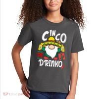 Cinco De Drinko Gnome Kids T-Shirt thumb 2