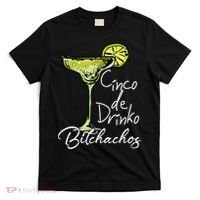 Cinco De Drinko Bitchachos Funny Cinco De Mayo Drinking  T-Shirt thumb 0