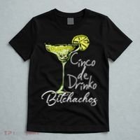Cinco De Drinko Bitchachos Funny Cinco De Mayo Drinking  T-Shirt thumb 5