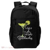 Cinco De Drinko Bitchachos Funny Cinco De Mayo Drinking  Backpack thumb 0