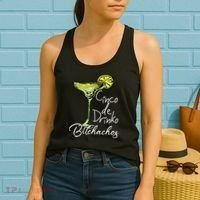 Cinco De Drinko Bitchachos Funny Cinco De Mayo Drinking  Women's Tank Top thumb 2
