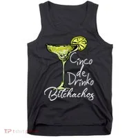 Cinco De Drinko Bitchachos Funny Cinco De Mayo Drinking  Tank Top thumb 0