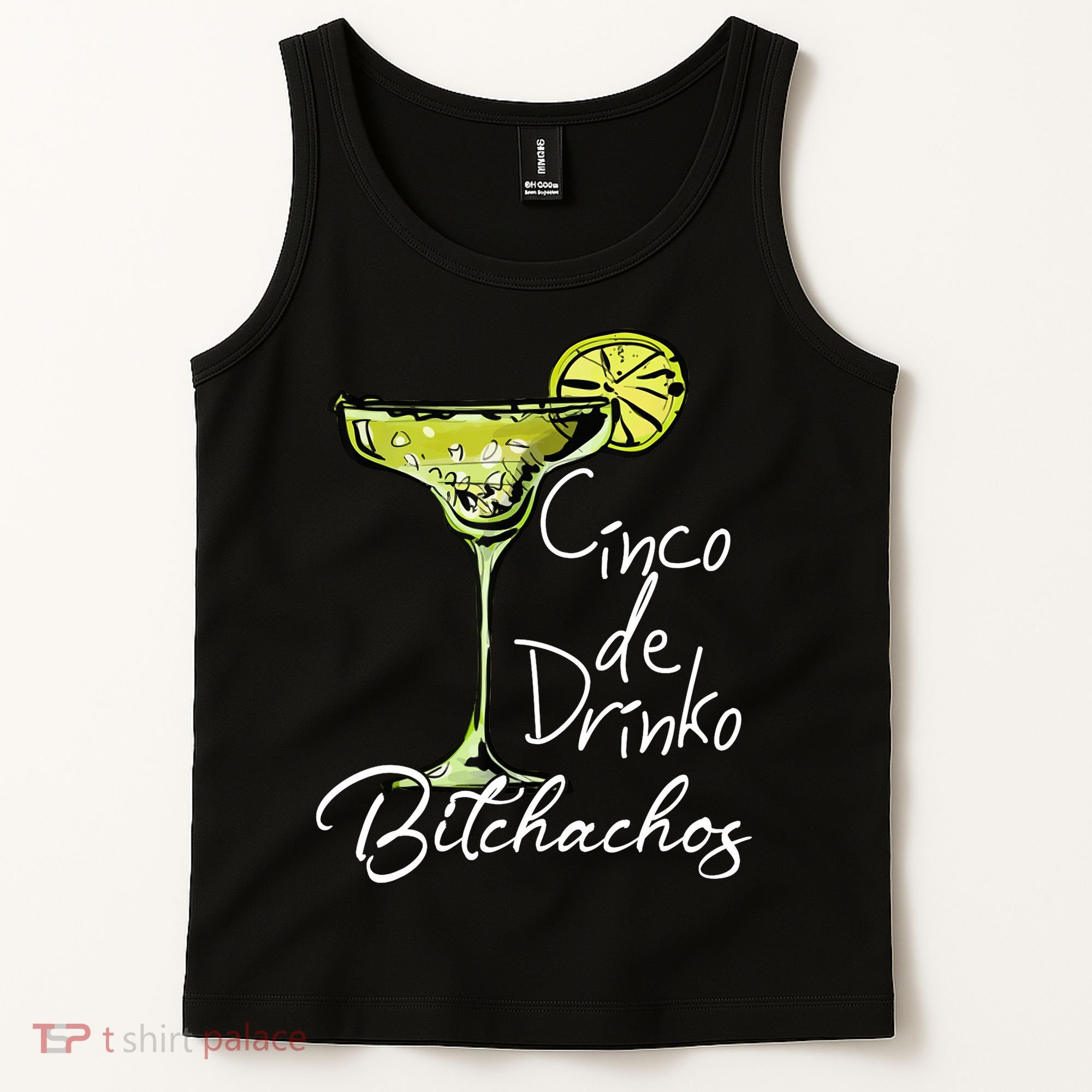Cinco De Drinko Bitchachos Funny Cinco De Mayo Drinking  Tank Top