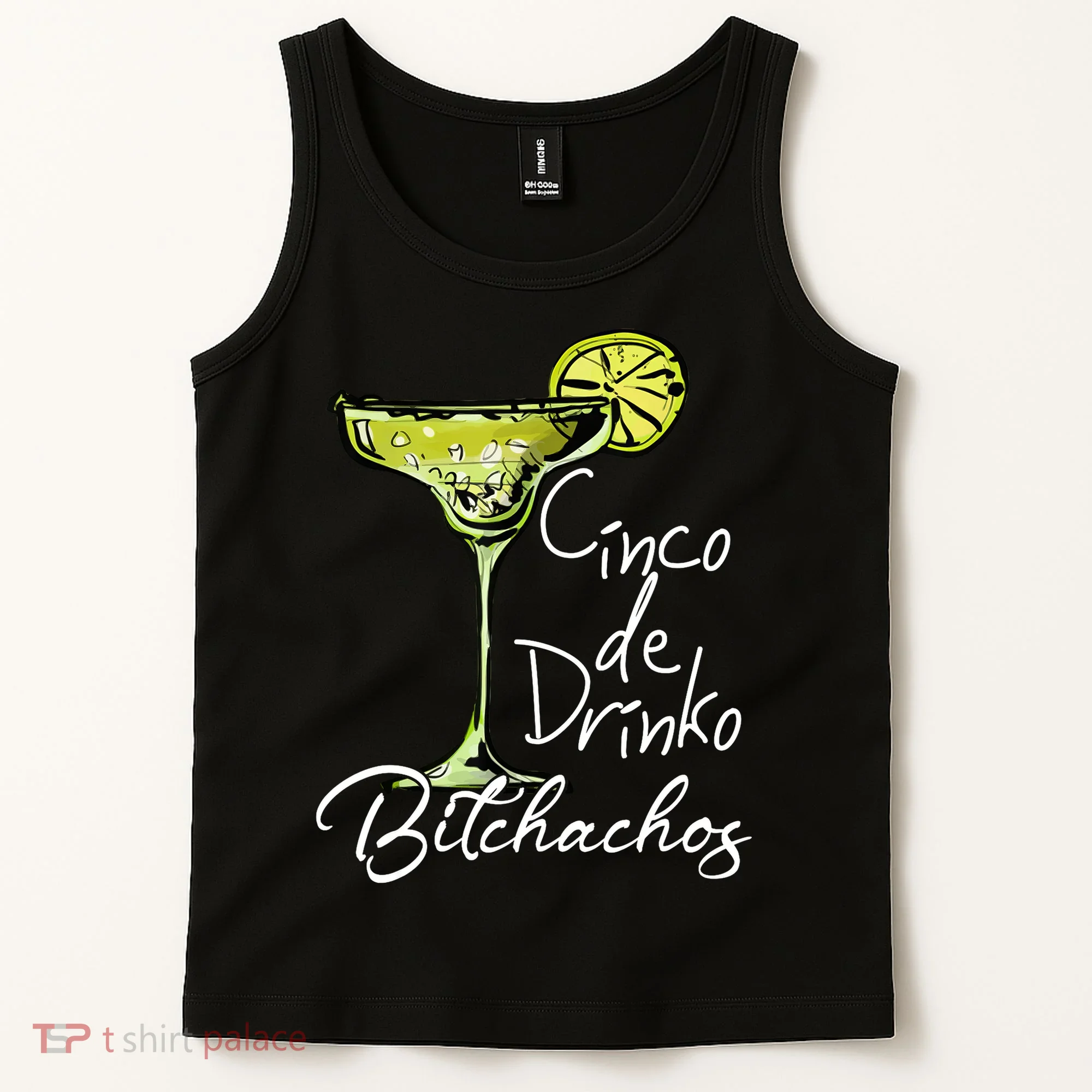 Cinco De Drinko Bitchachos Funny Cinco De Mayo Drinking  Tank Top