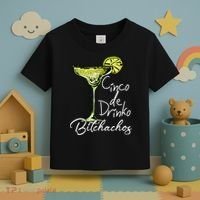 Cinco De Drinko Bitchachos Funny Cinco De Mayo Drinking  Toddler T-Shirt thumb 3