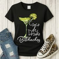 Cinco De Drinko Bitchachos Funny Cinco De Mayo Drinking  Women's T-Shirt thumb 3