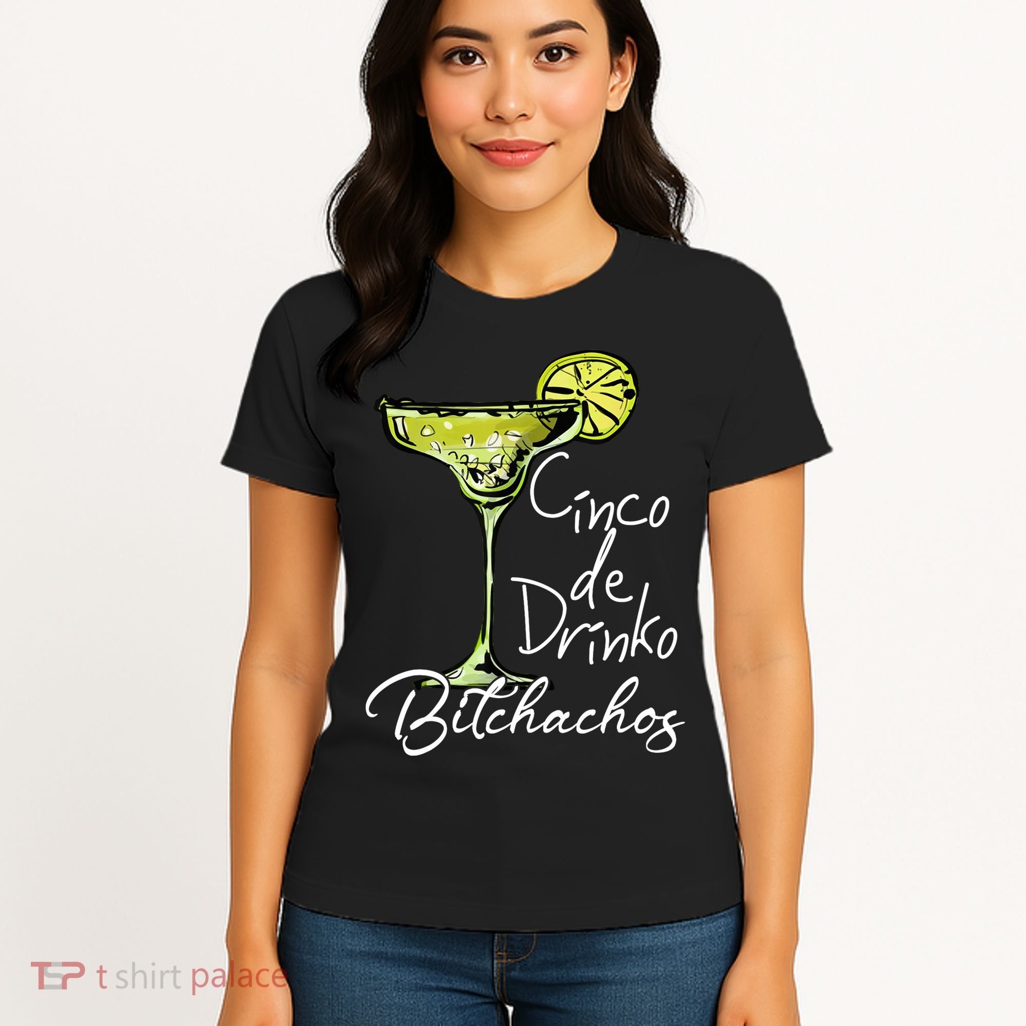 Cinco De Drinko Bitchachos Funny Cinco De Mayo Drinking  Women's T-Shirt