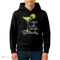 Cinco De Drinko Bitchachos Funny Cinco De Mayo Drinking  Kids Hoodie thumb 4