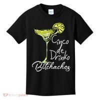Cinco De Drinko Bitchachos Funny Cinco De Mayo Drinking  Kids T-Shirt thumb 0