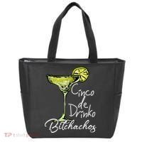 Cinco De Drinko Bitchachos Funny Cinco De Mayo Drinking  Tote Bag thumb 0