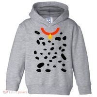Cute Dalmatian Dog Costume Toddler Hoodie thumb 0