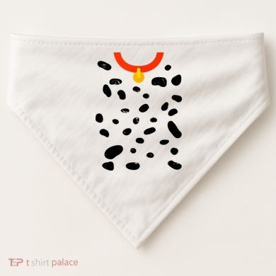 Cute Dalmatian Dog Costume USA-Made Doggie Bandana