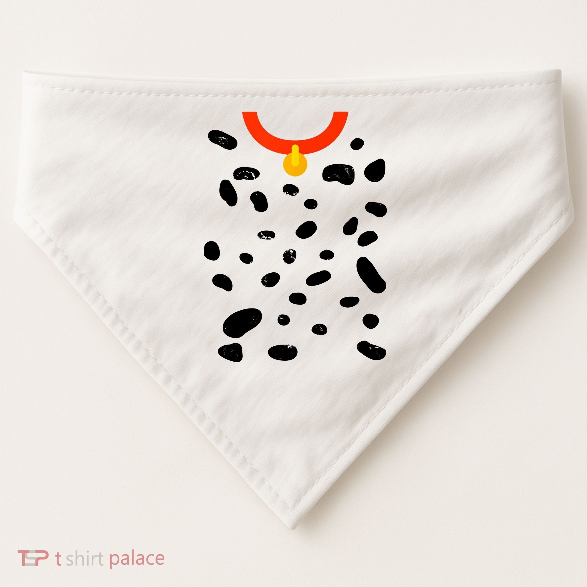 Cute Dalmatian Dog Costume USA-Made Doggie Bandana