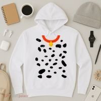 Cute Dalmatian Dog Costume Hoodie thumb 3