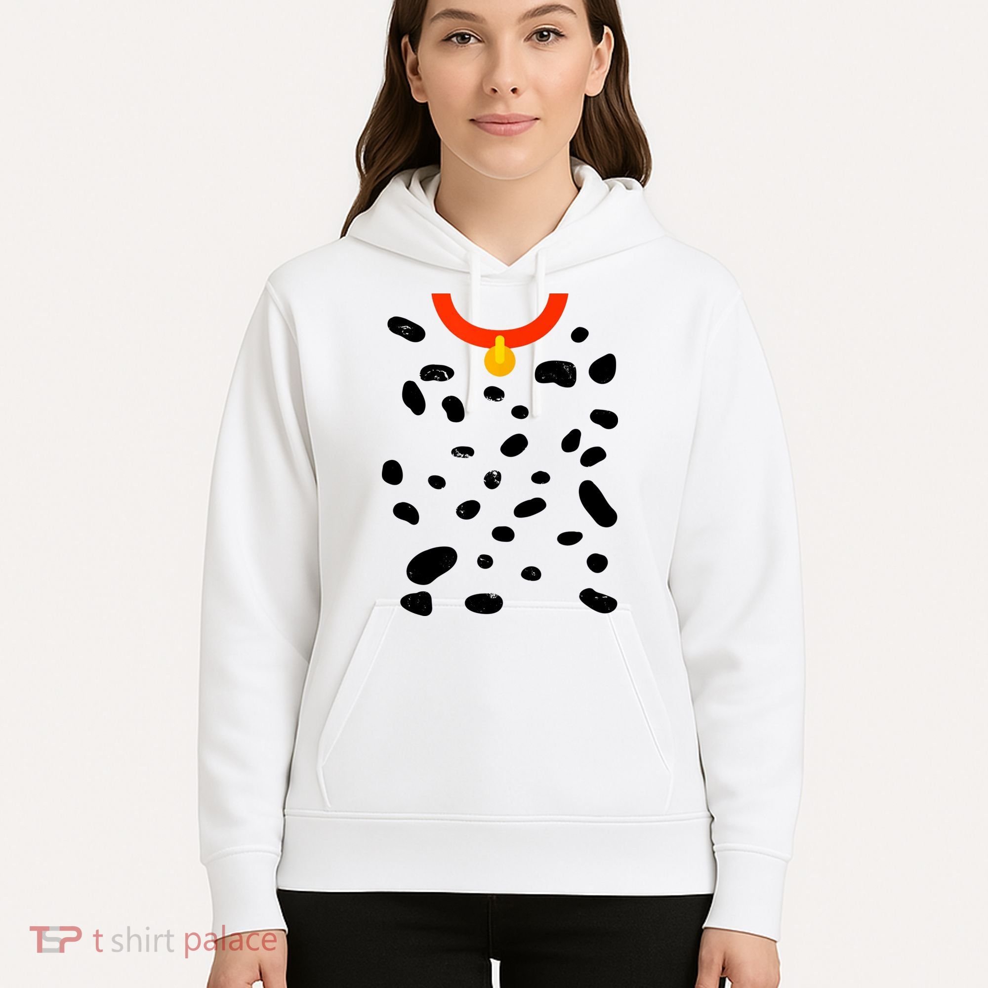 Cute Dalmatian Dog Costume Hoodie