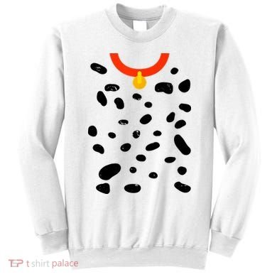 Cute Dalmatian Dog Costume Sweatshirt
