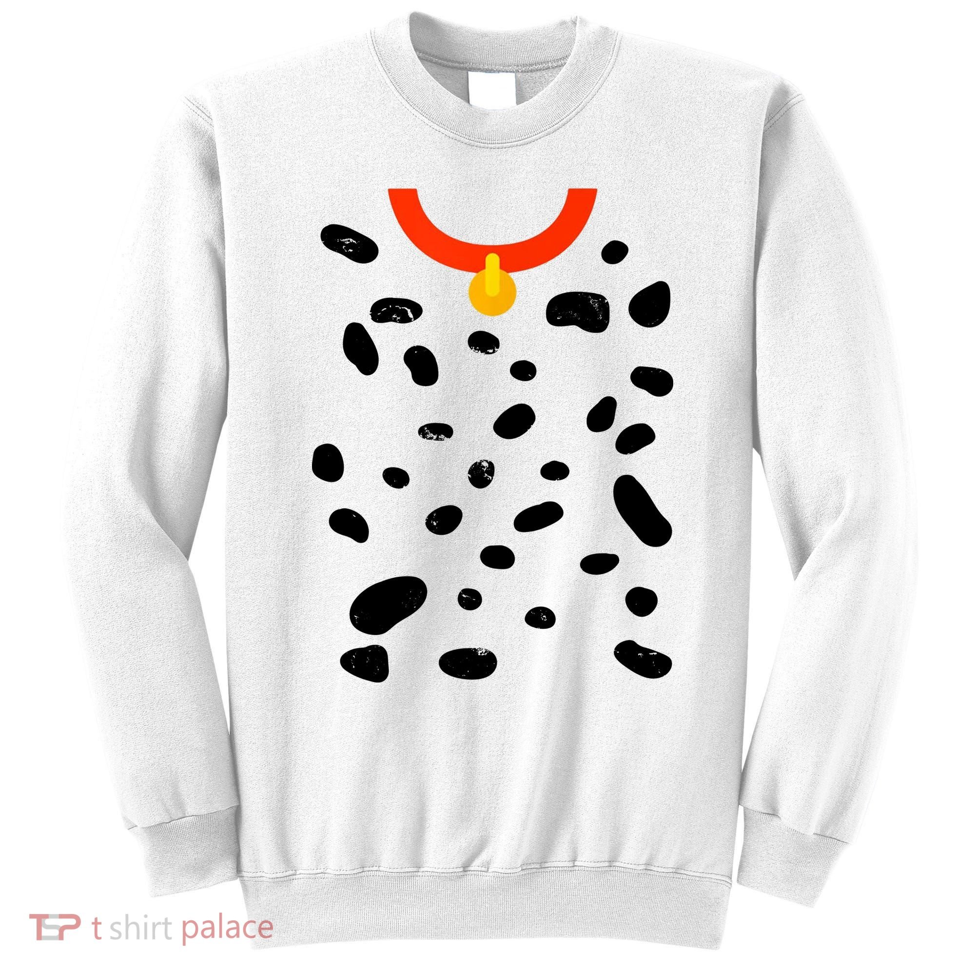 Cute Dalmatian Dog Costume Sweatshirt