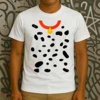 Cute Dalmatian Dog Costume T-Shirt thumb 3