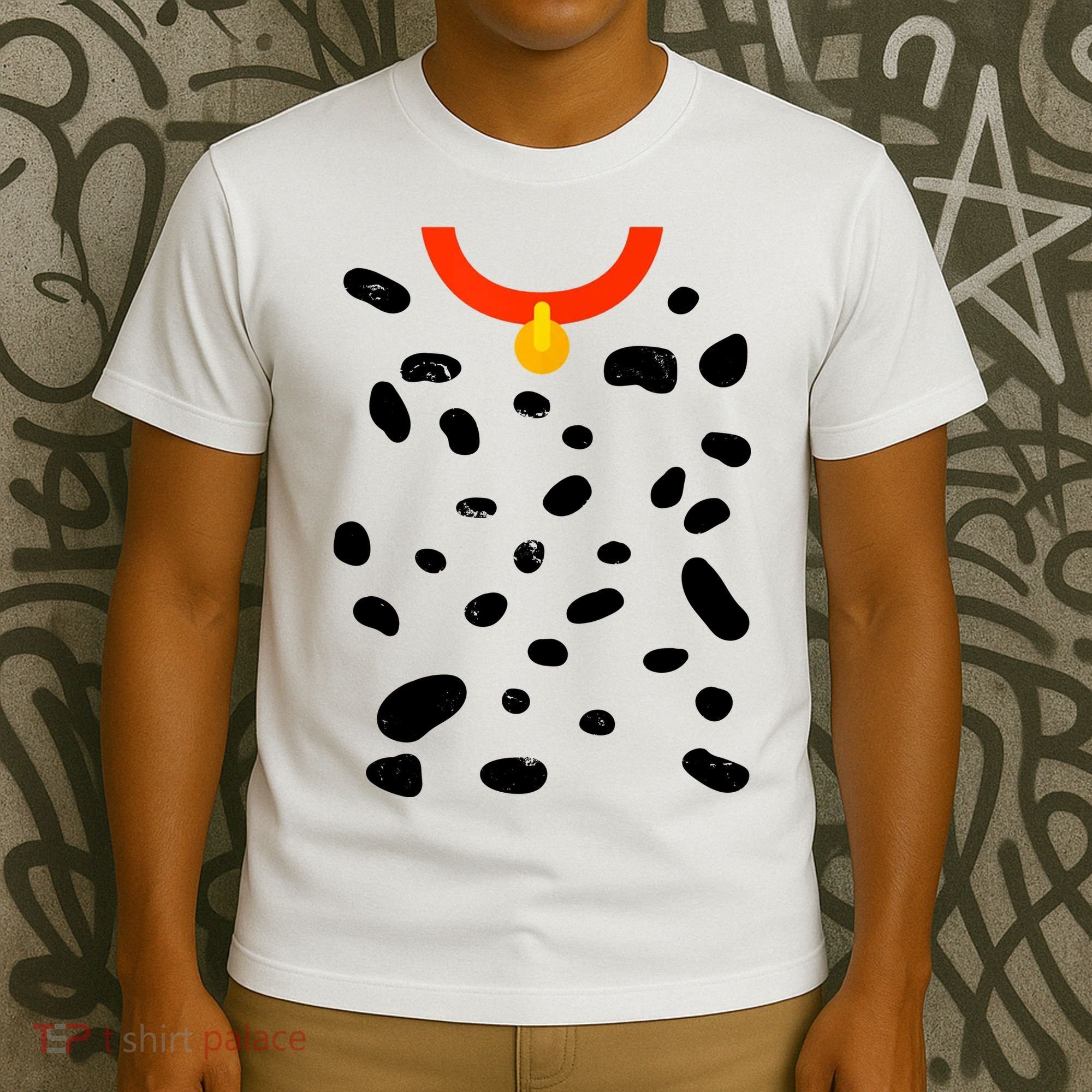 Cute Dalmatian Dog Costume T-Shirt