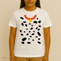 Cute Dalmatian Dog Costume T-Shirt thumb 4