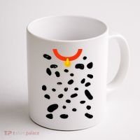 Cute Dalmatian Dog Costume Coffee Mug thumb 1
