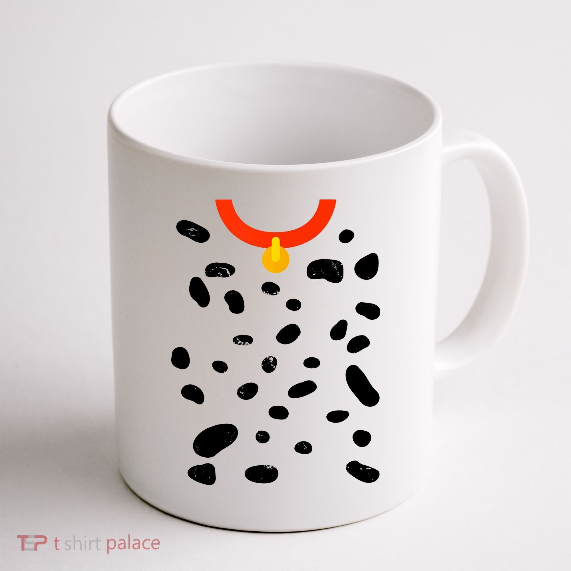 Cute Dalmatian Dog Costume Coffee Mug