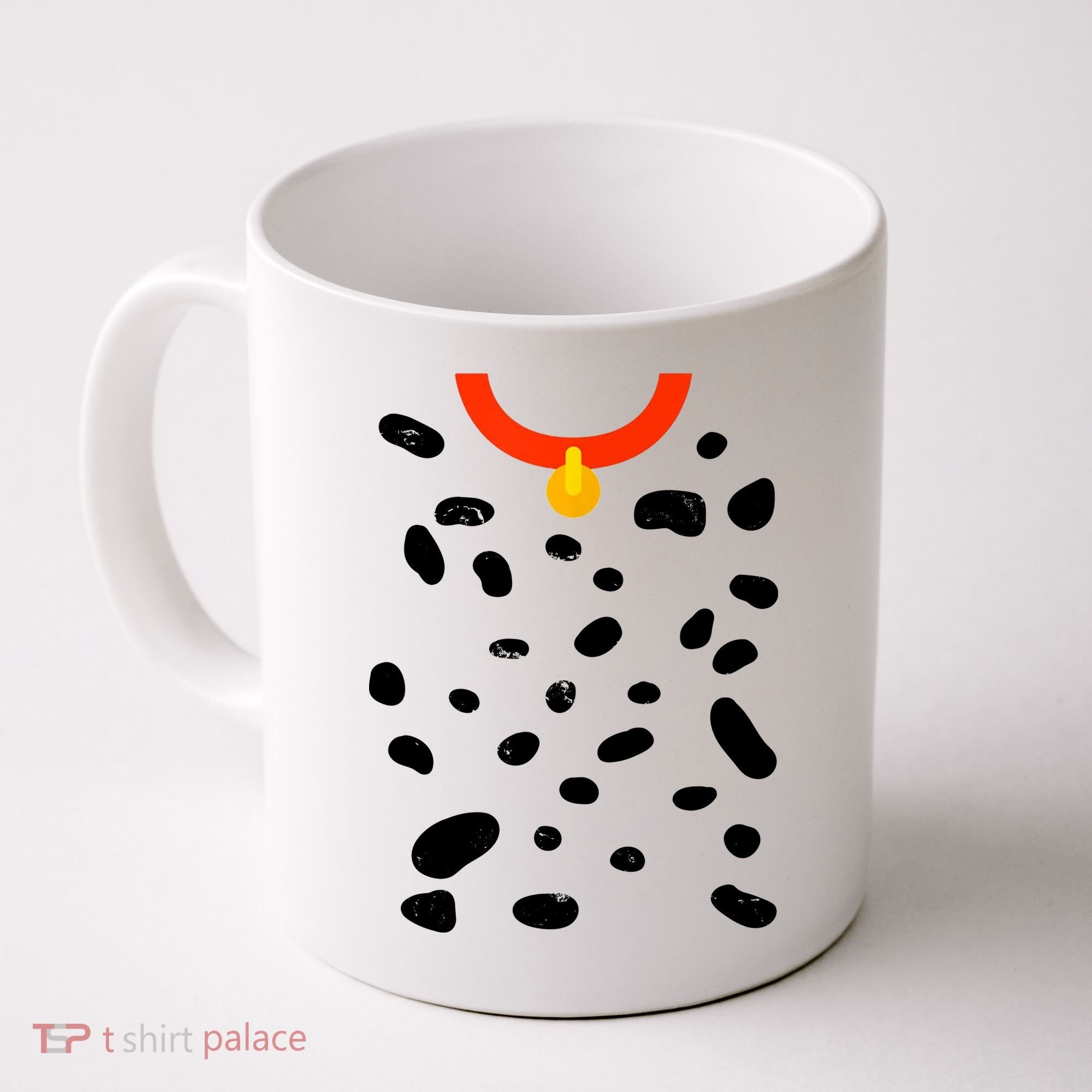 Cute Dalmatian Dog Costume Coffee Mug