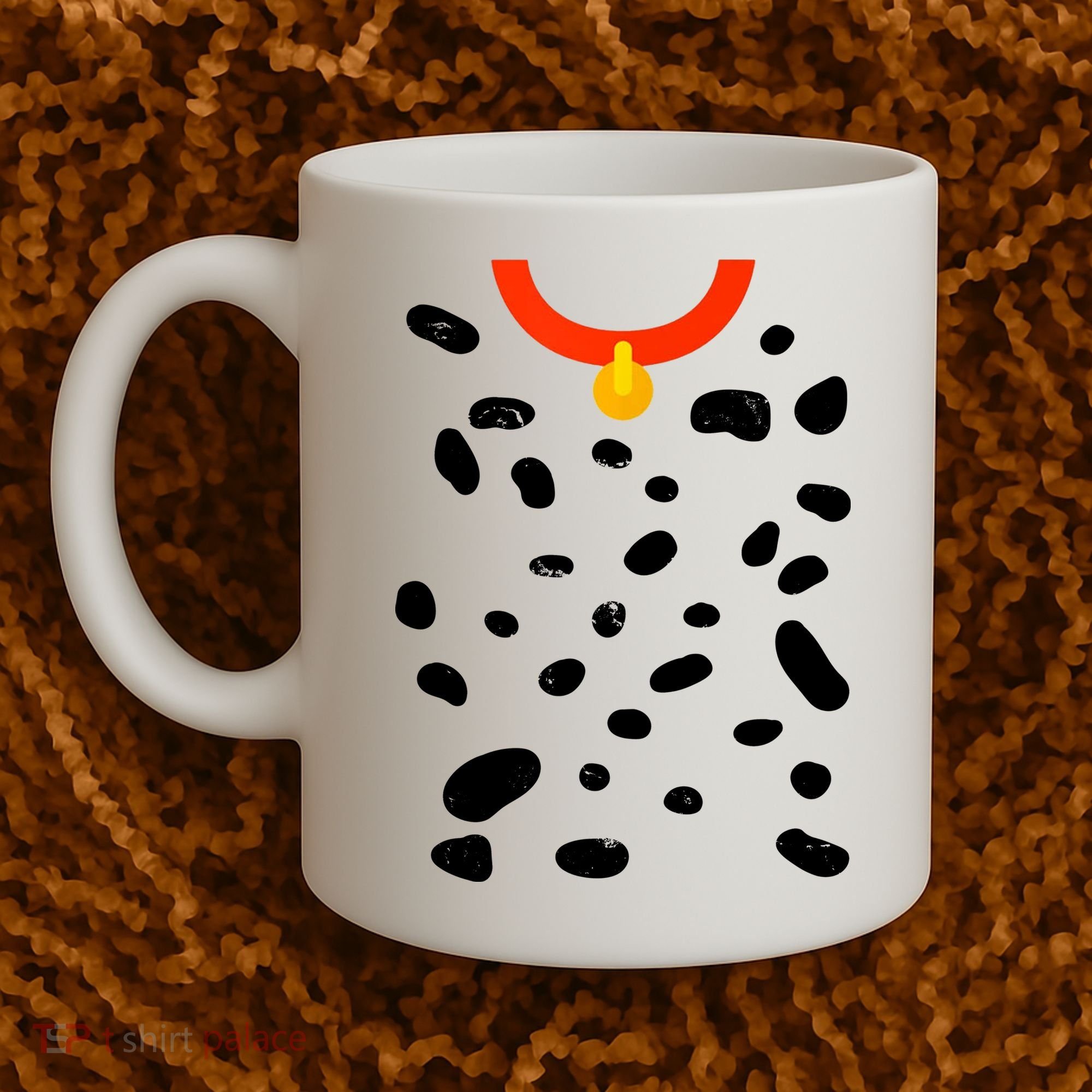 Cute Dalmatian Dog Costume Coffee Mug