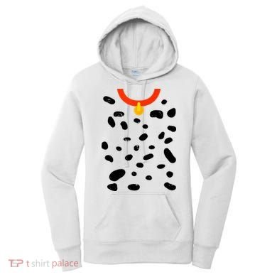 Cute Dalmatian Dog Costume Women's Hoodie