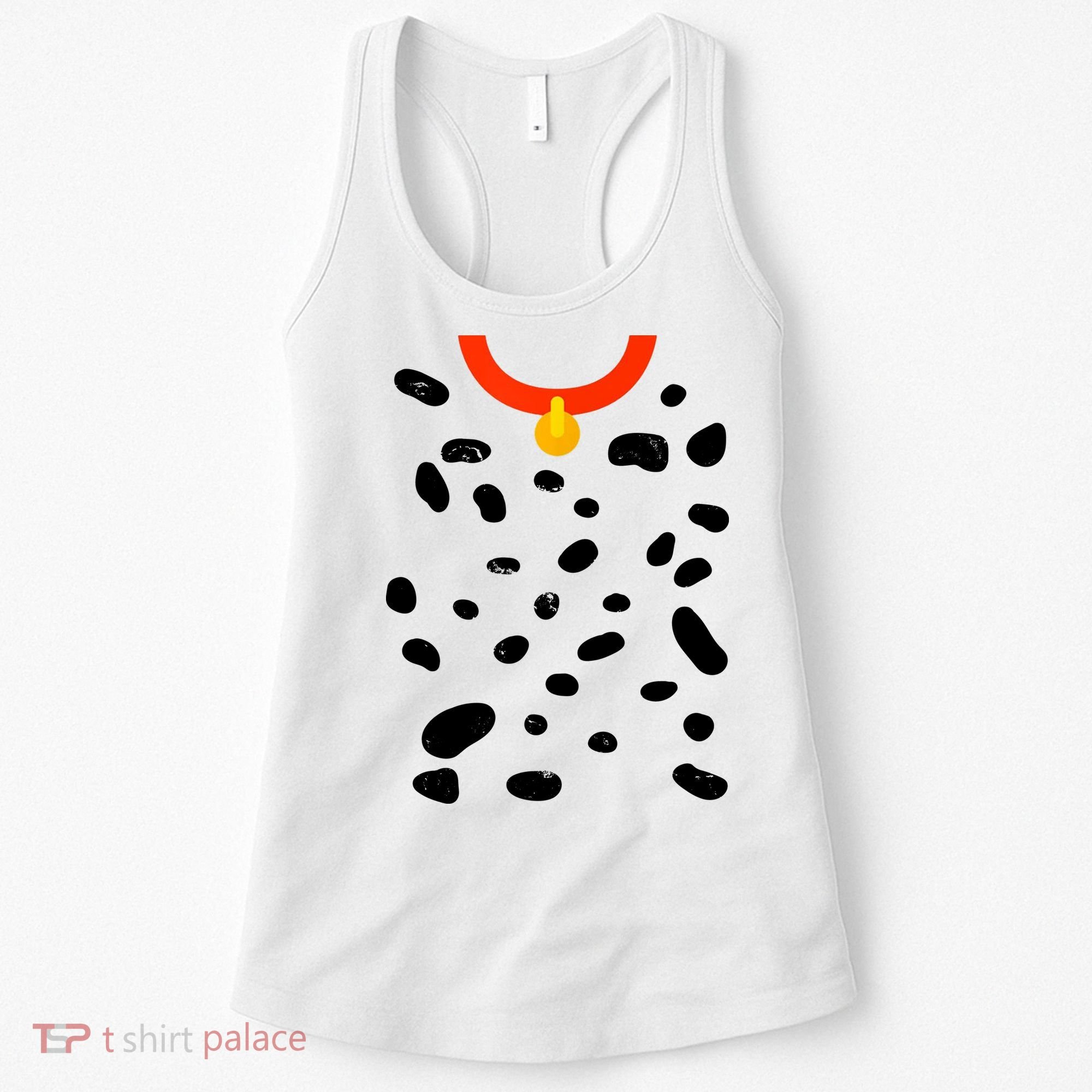 Cute Dalmatian Dog Costume Women's Tank Top