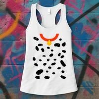 Cute Dalmatian Dog Costume Women's Tank Top thumb 3