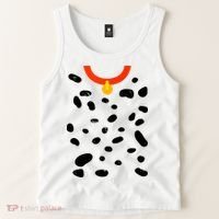Cute Dalmatian Dog Costume Tank Top thumb 2