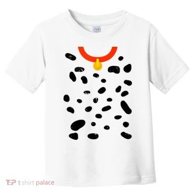 Cute Dalmatian Dog Costume Toddler T-Shirt
