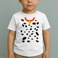 Cute Dalmatian Dog Costume Toddler T-Shirt thumb 2