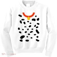 Cute Dalmatian Dog Costume Kids Sweatshirt thumb 0