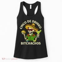 Cinco De Drink-o Bitchachos Drinking Women's Tank Top thumb 0