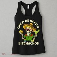 Cinco De Drink-o Bitchachos Drinking Women's Tank Top thumb 3