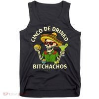 Cinco De Drink-o Bitchachos Drinking Tank Top thumb 0